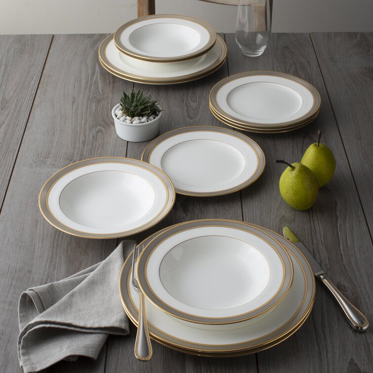 Noritake Brilliance 12 -Piece Dinnerware Set, Service for 4